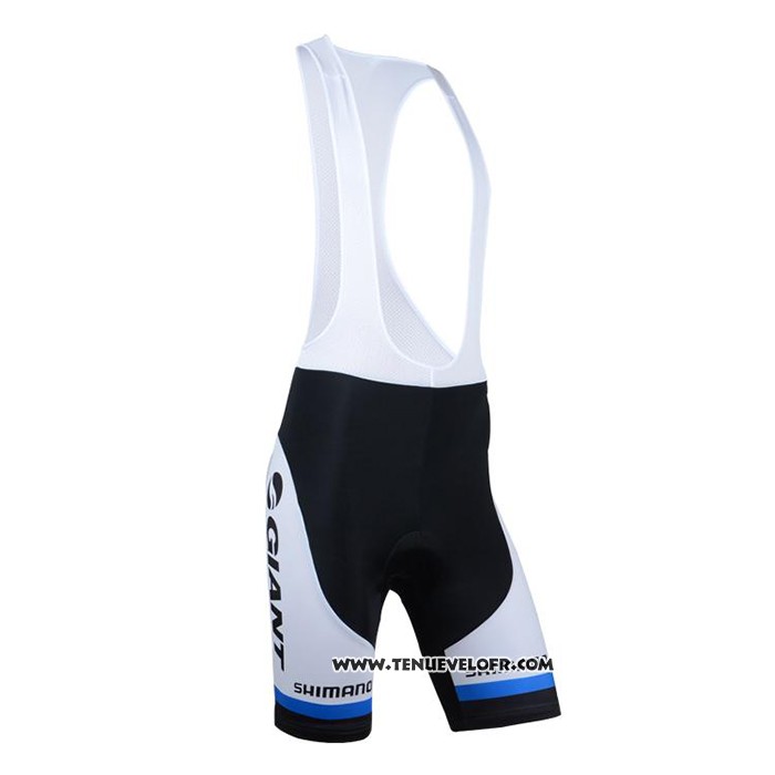 2021 Maillot Cyclisme Giant Alpecin Blanc Noir Manches Courtes et Cuissard